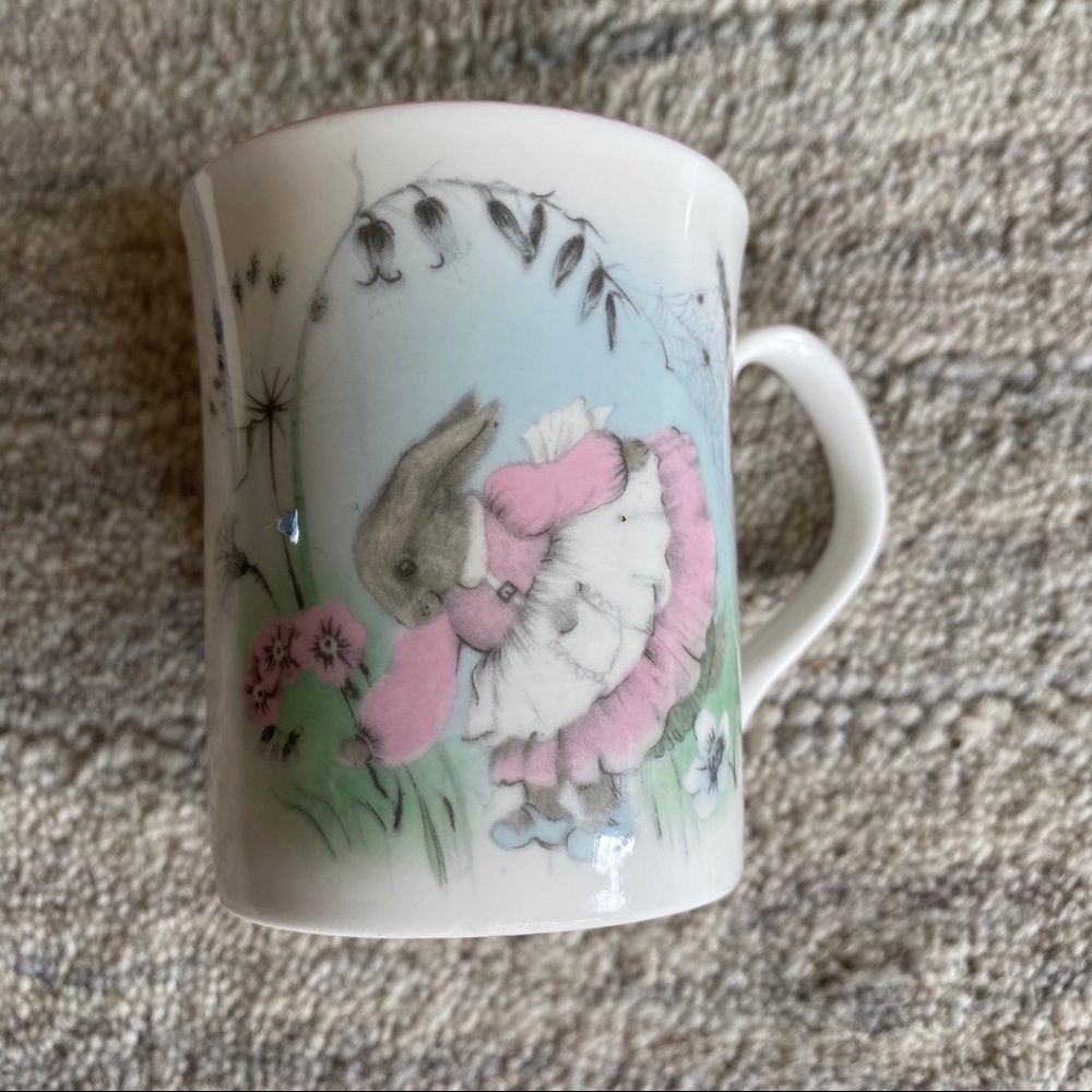 Elizabethan Mrs. Rabbit Child’s Dinner Set - Picture 5 of 10